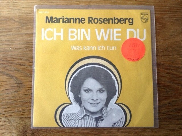 single marianne rosenberg, Enlèvement ou Envoi, Pop, Housse de protection extérieure, 7 inch