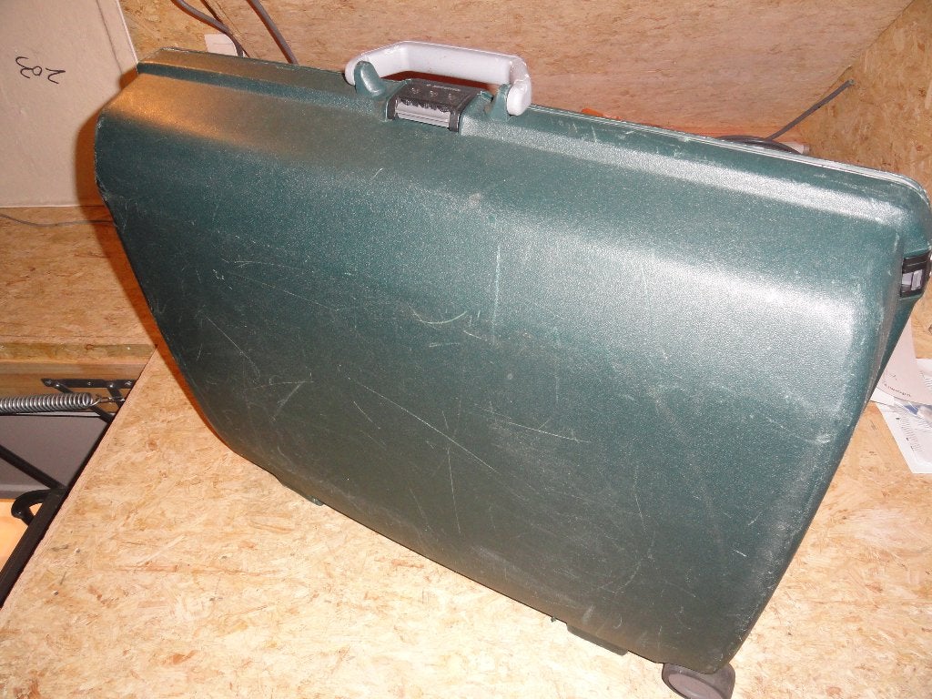 hardcover samsonite koffer, Enlèvement, Utilisé, Clé