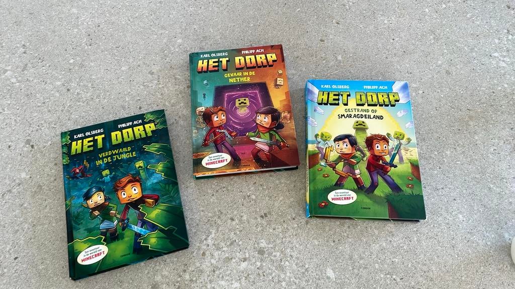 Minecraft boekenreeks: Het Dorp, Enlèvement, Comme neuf