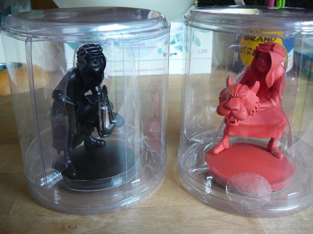 Figurine Tintin : Abdallah avec la tête de tigre (NEUF), Verzamelen, Stripfiguren, Ophalen, Kuifje, Nieuw, Beeldje of Figuurtje