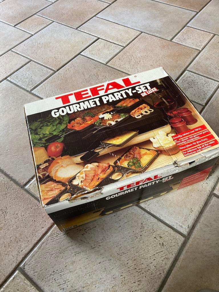 Gourmet Party TEFAL, Elektronische apparatuur, Gourmetstellen, Ophalen, Gebruikt