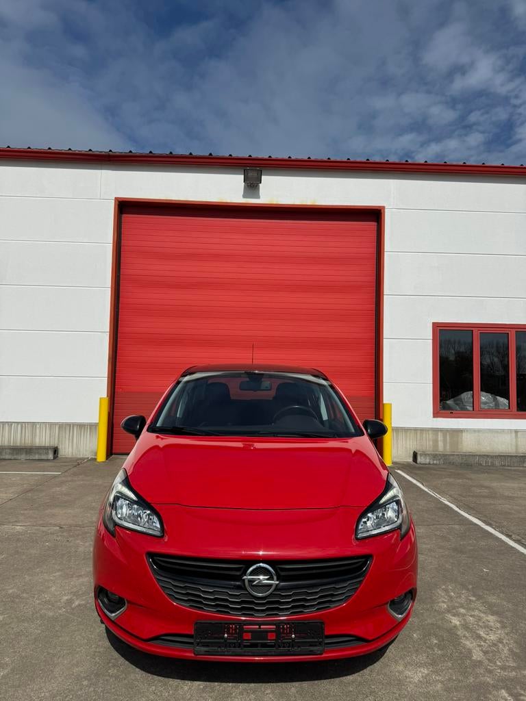 Opel Corsa Black Edition 1.4i led/applcrpy/siègech/volantchf, Autos, Rouge, Achat, Euro 6, Entreprise