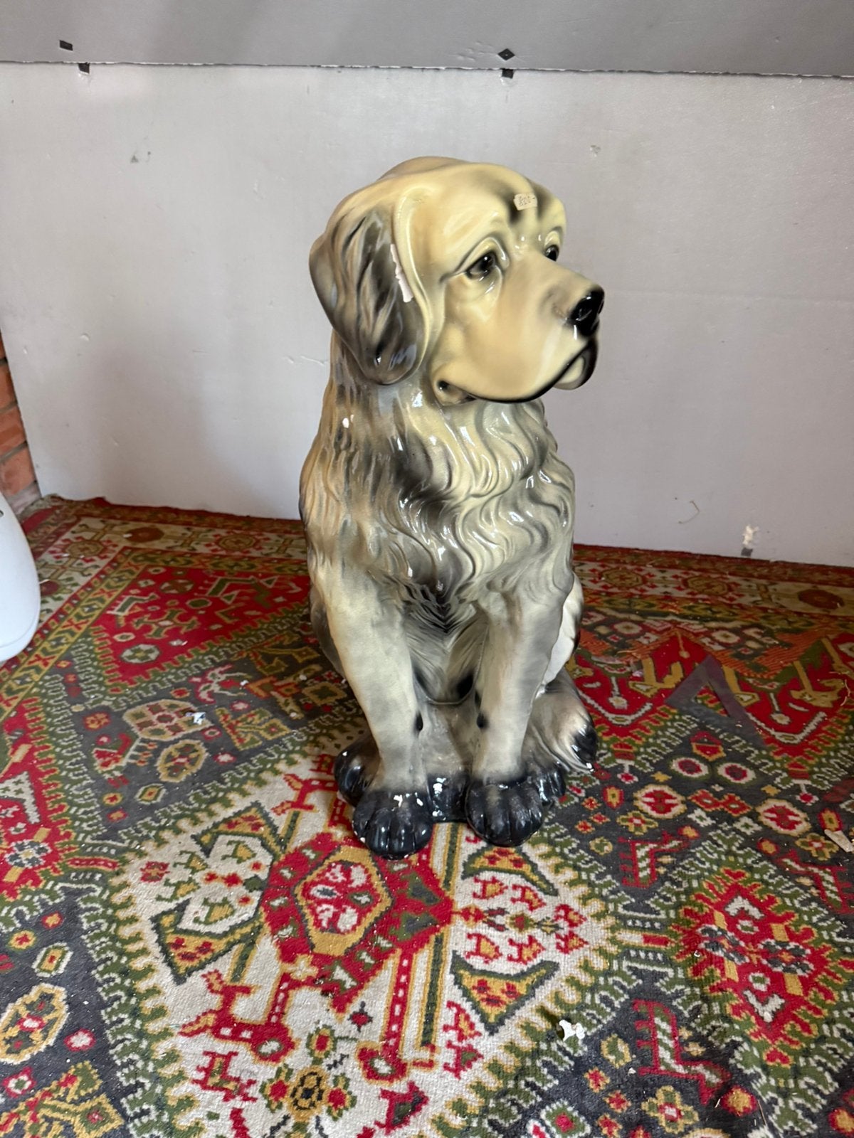 Grote hond vintage keramiek, Ophalen