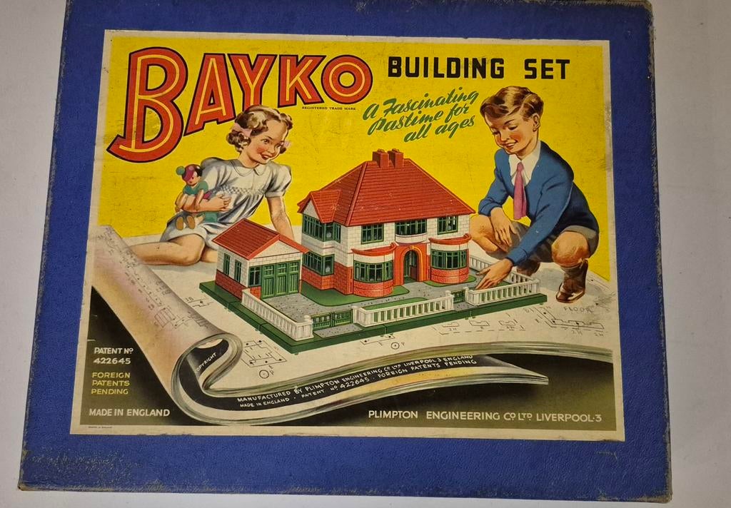 Set de construction vintage bayko (Plimpton), Antiquités & Art, Antiquités | Jouets, Enlèvement ou Envoi