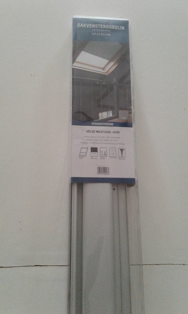 verduisterend rolgordijn velux, Huis en Inrichting, Ophalen, Inclusief montageonderdelen, Rolgordijn, Beige