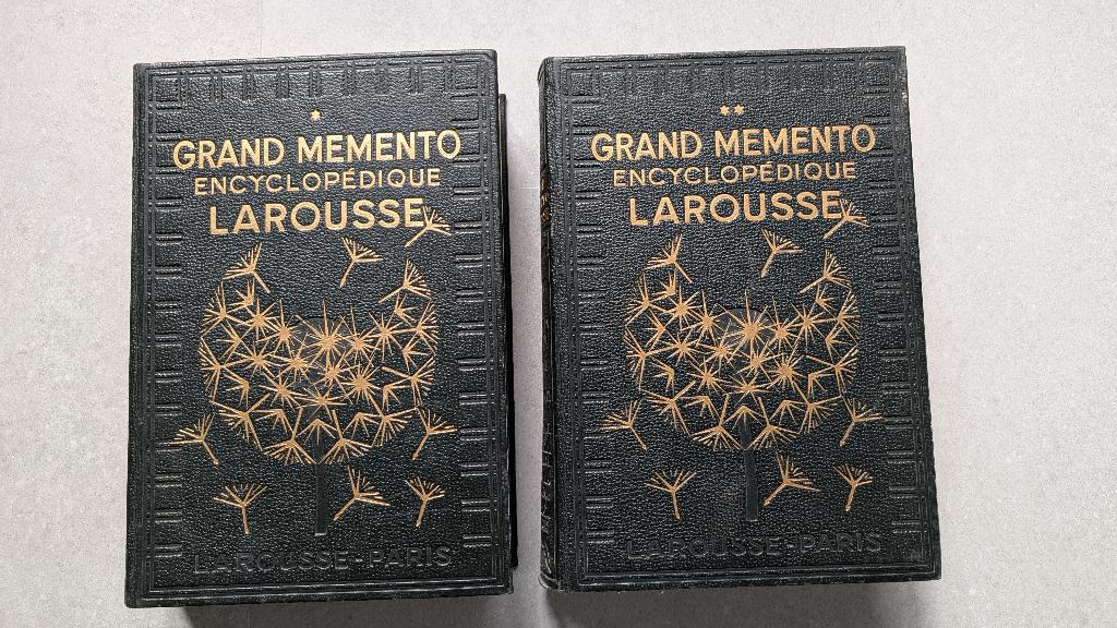Grand Memento Encyclopédique Larousse, Livres, Série complète, Paul Augé, Général, Enlèvement