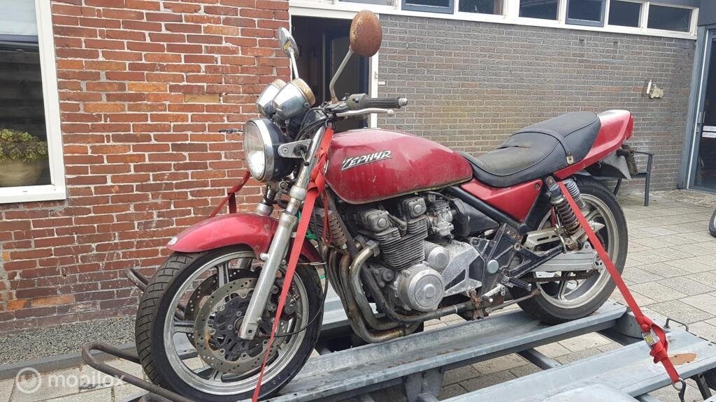Kawasaki Z 550 Zephyr compleet maar in ONDERDELEN, Motos, Enlèvement ou Envoi, Utilisé