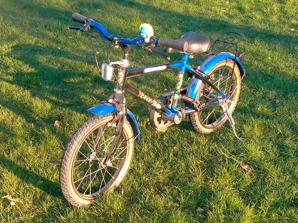 kinderfiets tot 6 jaar 16 inch, Fietsen en Brommers, Fietsen | Kinderfietsjes, Ophalen, Gebruikt, 16 tot 20 inch, TRAXXY-Bike