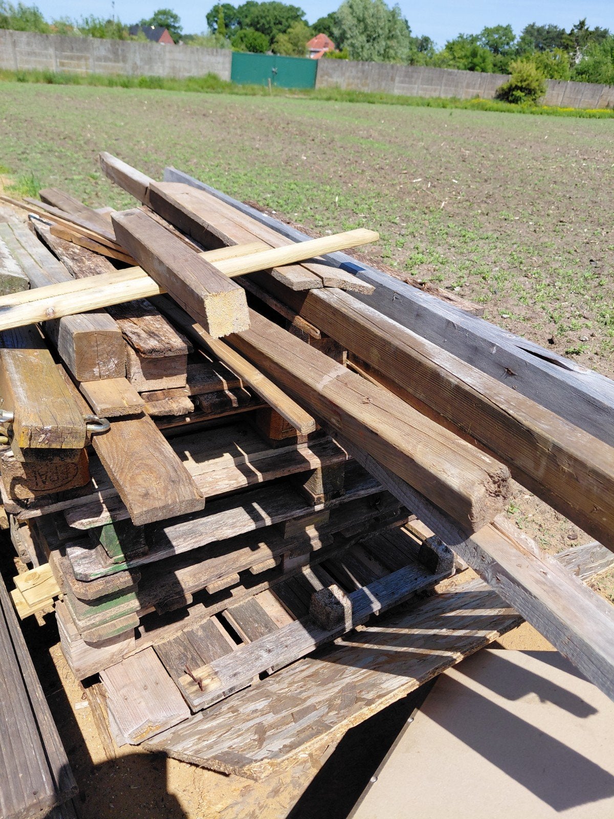 Gratis brandhout, Tuin en Terras, Ophalen