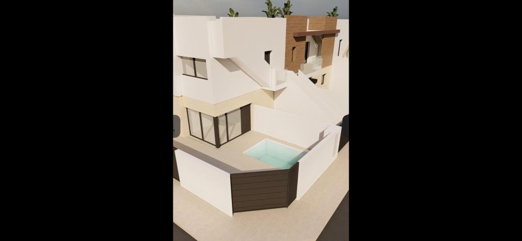 Prachtige bungalows in lo pagan vlakbij de zee en jachthaven, Immo, Buitenland, Dorp, Spanje, Lo pagan, 80 m²