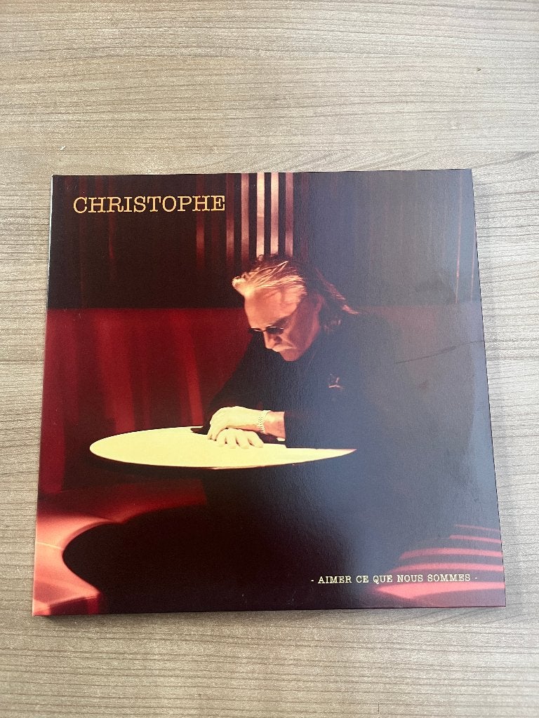 CHRISTOPHE - AIMER CE QUE NOUS SOMMES, CD & DVD, Enlèvement ou Envoi, Comme neuf, Double LP, Housse de protection extérieure
