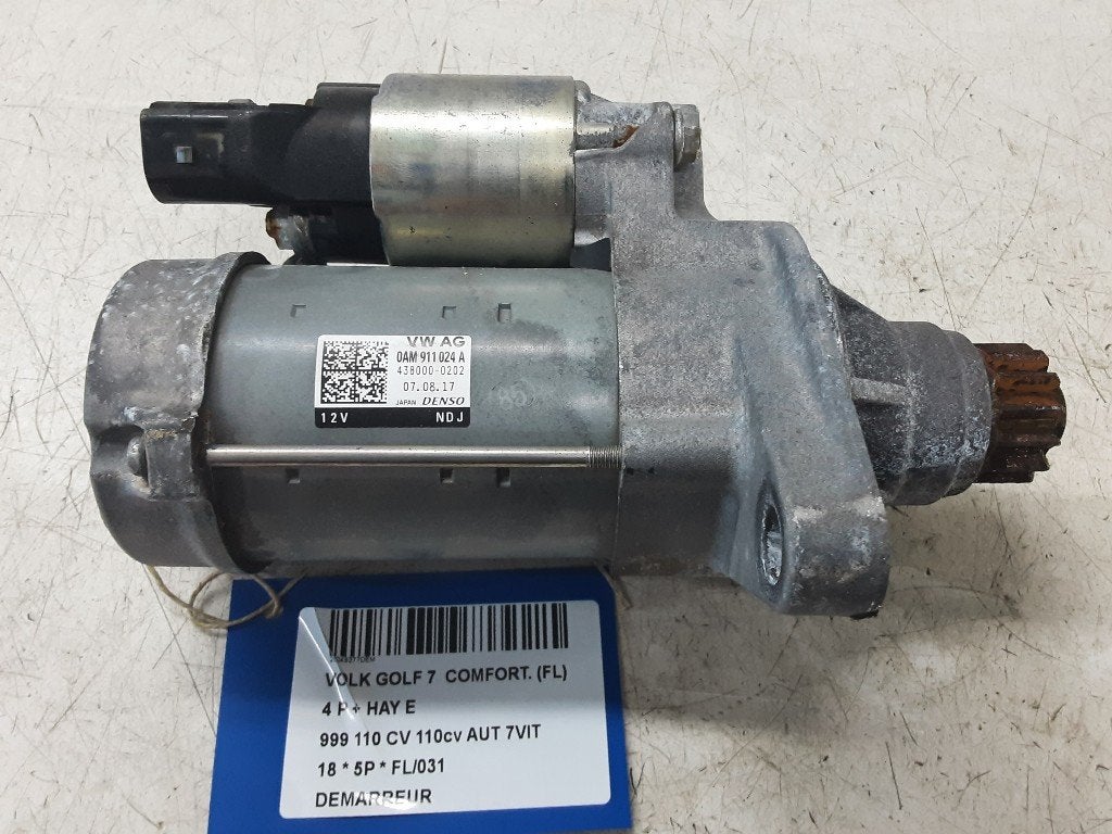 STARTMOTOR Volkswagen Golf VII (AUA) (0AM911024A), Gebruikt, Volkswagen, Volkswagen AG, Kundenbetreuung@volkswagen.de