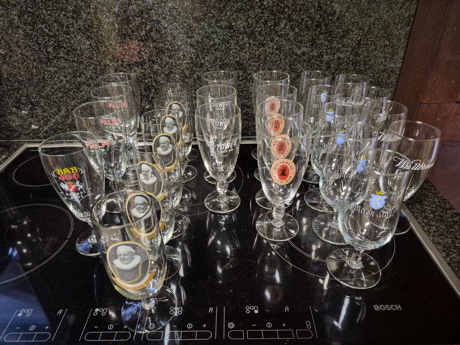 lot glazen, Ophalen, Zo goed als nieuw, Bierglas