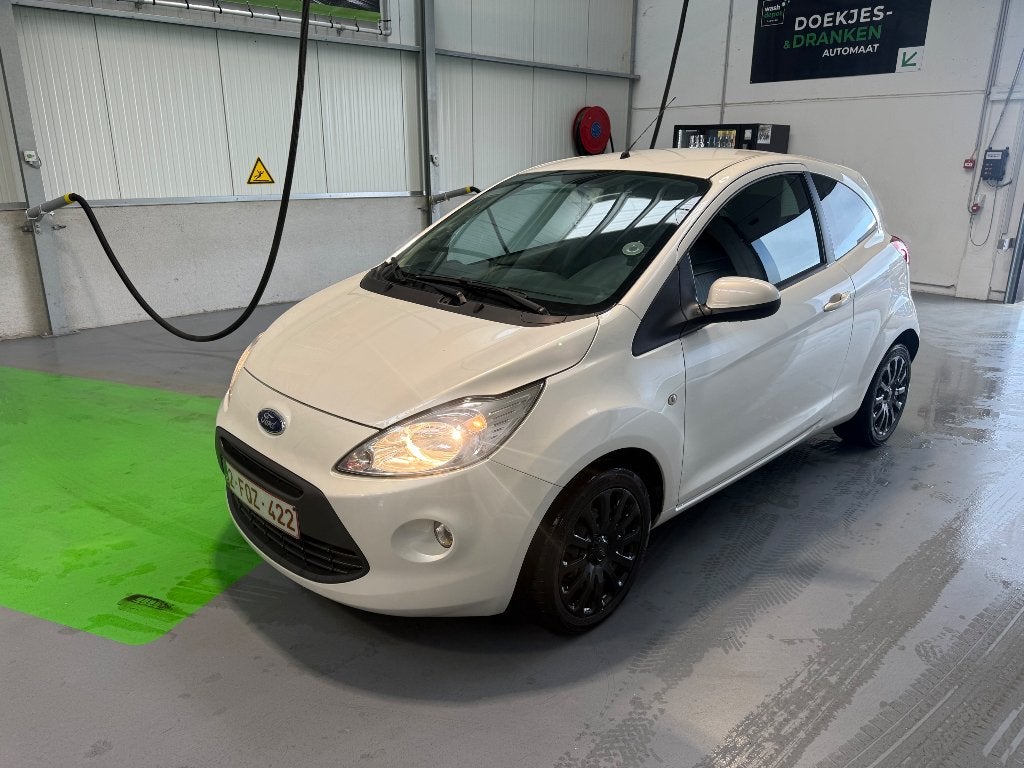 Ford Ka 2013, Auto's, Voorwielaandrijving, Stof, 50 kW, Zwart