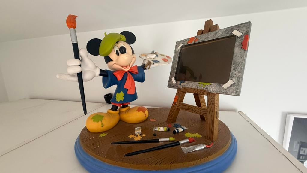 disney beeld mickey mouse schilder, Verzamelen, Ophalen, Mickey Mouse, Zo goed als nieuw