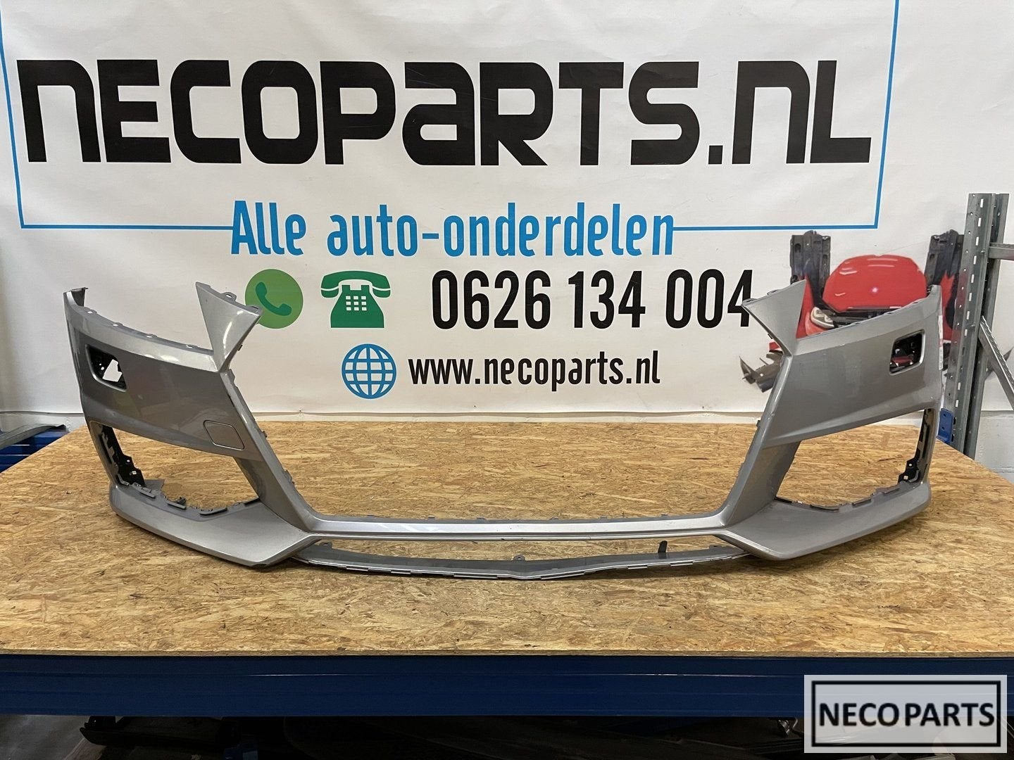 BUMPER AUDI TT 8S 8S0 S LINE VOORBUMPER 8S0807437H ORIGINEEL, Auto-onderdelen, Gebruikt, -, -, -