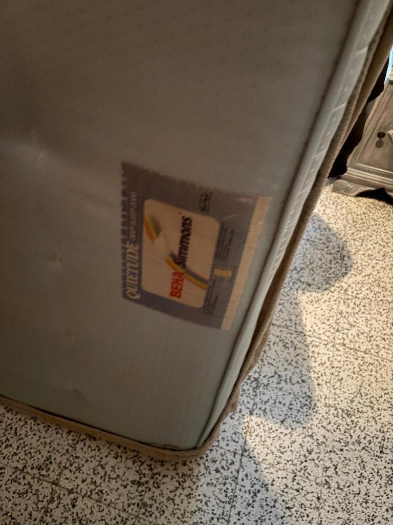 Lattenbodem plus matras, Huis en Inrichting, Ophalen, Gebruikt, Tweepersoons, Overige maten
