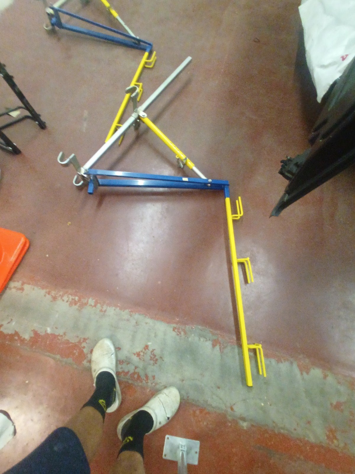 Ladder stelling, Ophalen, Ladder