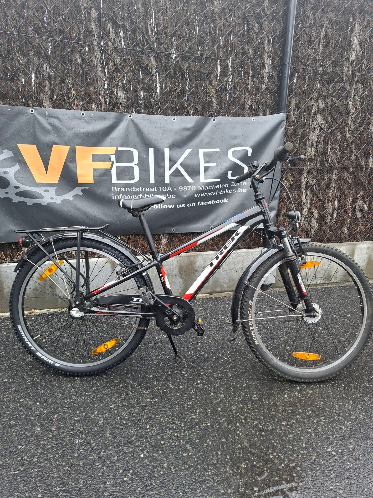 24" kinderfiets Trek Alpha sulver, Ophalen
