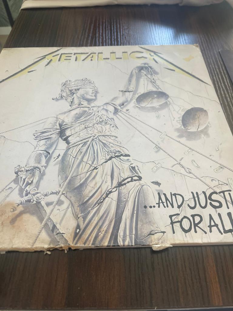 Dubbel lp Metallica, Cd's en Dvd's, Vinyl | Hardrock en Metal, Ophalen of Verzenden, Gebruikt