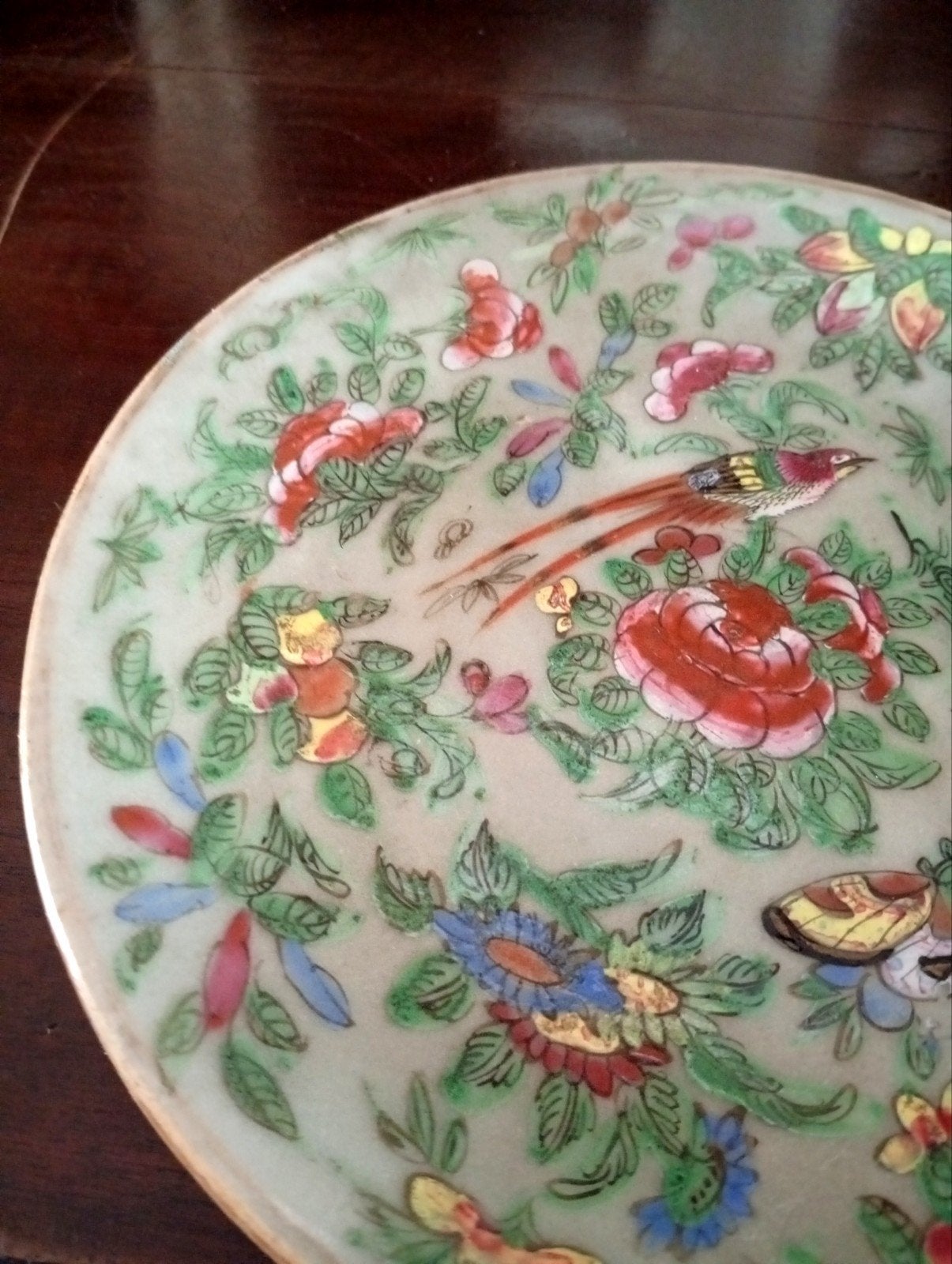 assiette chine 19e, Antiquités & Art, Enlèvement ou Envoi