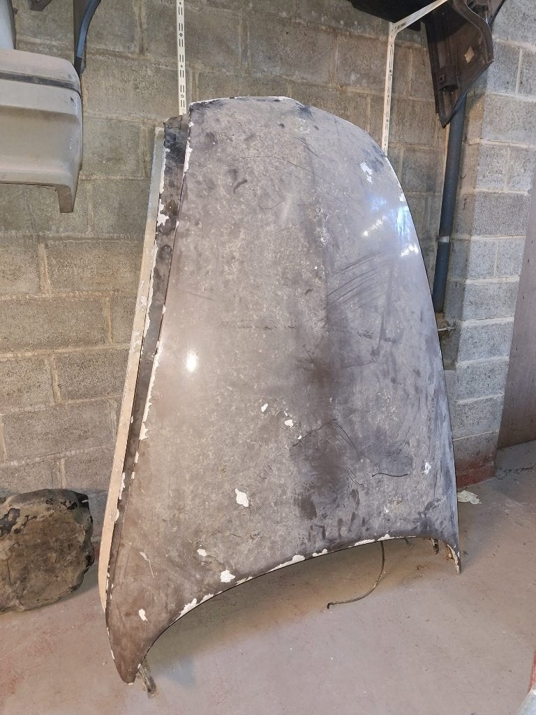 Capot Citroën DS, Enlèvement, Avant, Citroën, Capot moteur