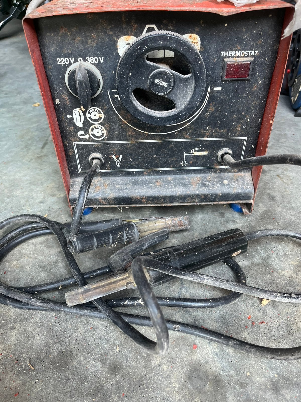 Machine à souder Mistral 230v et 400v, Enlèvement, Comme neuf