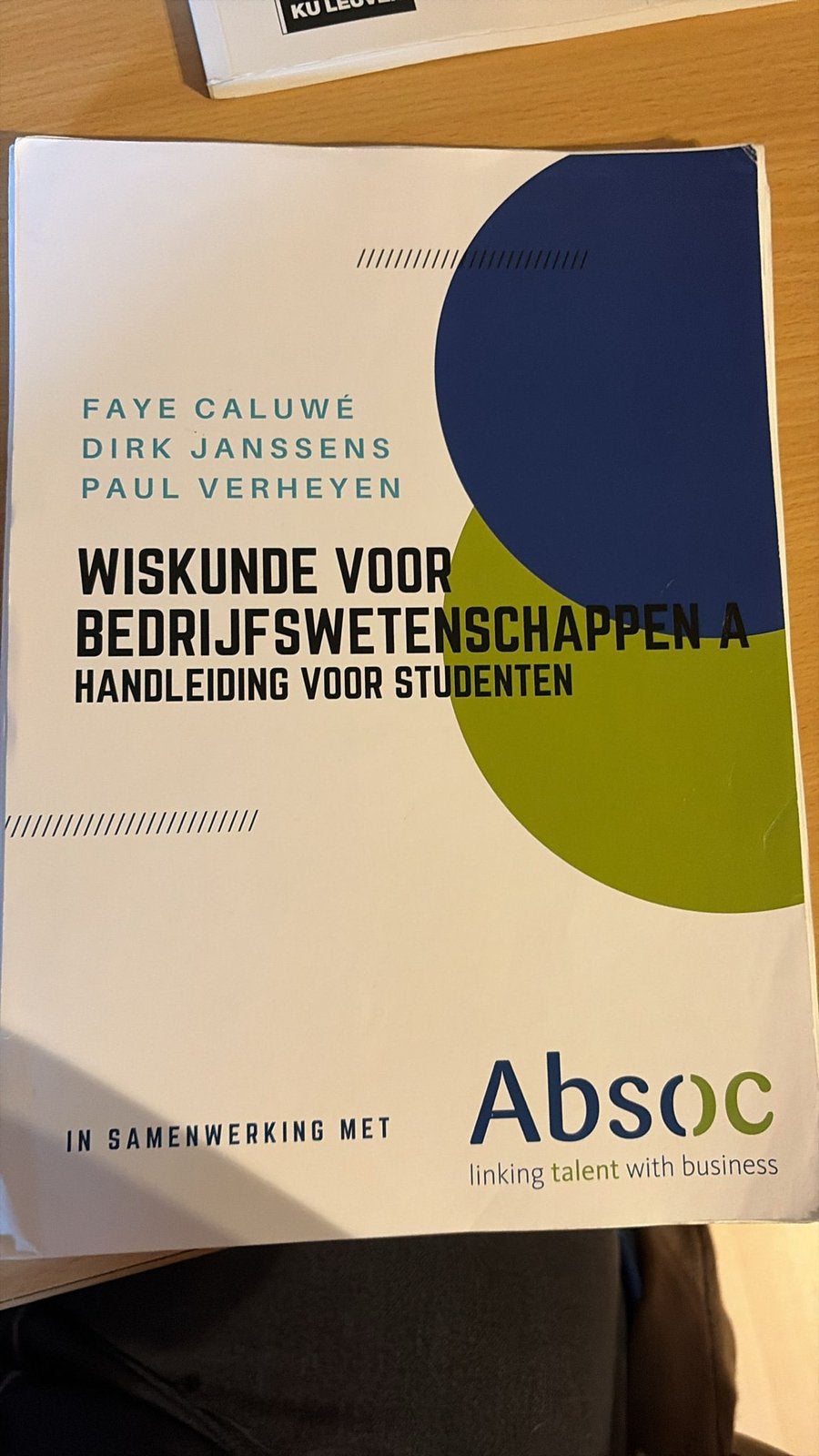 Wiskunde voor bedrijfswetenschappen, Boeken, Informatica en Computer, Ophalen, Gelezen