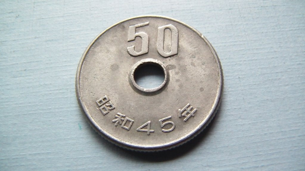 japon 50 yen 45, Ophalen