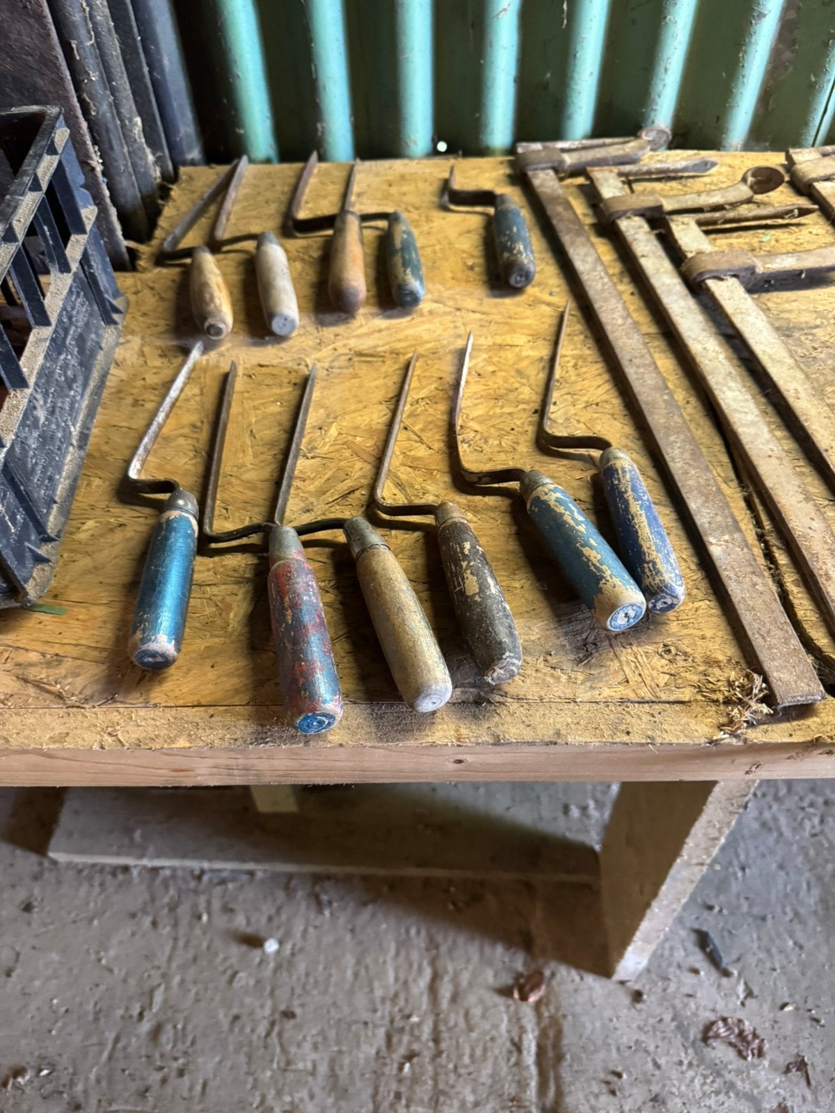 Mets gereedschap, Enlèvement, Utilisé