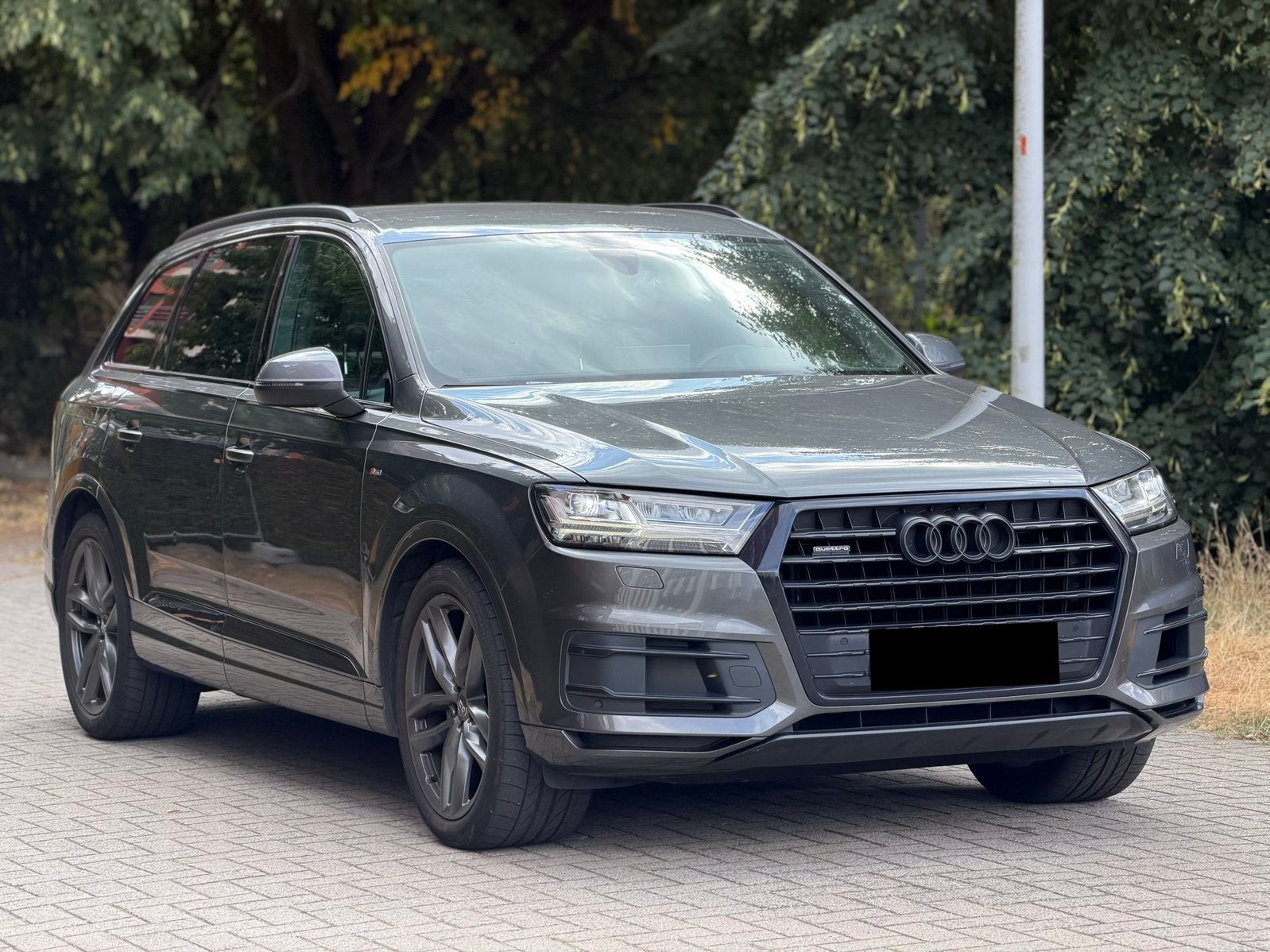 AUDI Q7 3.0 TDI 3X S-LINE, Autos, Cuir, Argent ou Gris, Achat, Euro 6