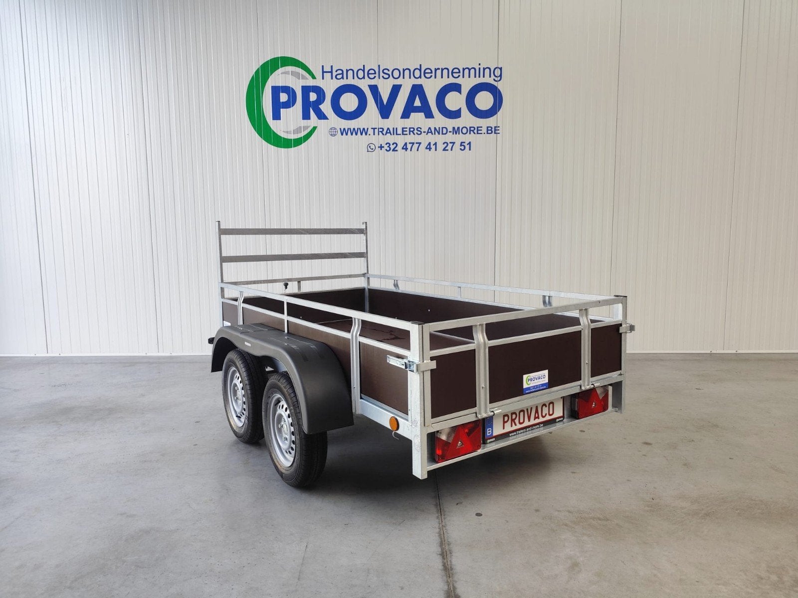 Nieuwe dubbelasser 750kg keuringsvrij coc-attest • garantie, Ophalen