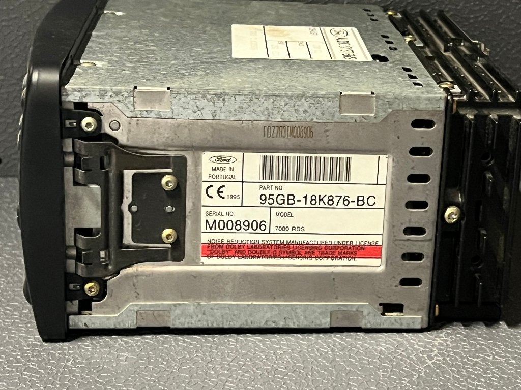 OEM Ford 7000 RDS EON autoradio-cassette, Enlèvement ou Envoi, Comme neuf