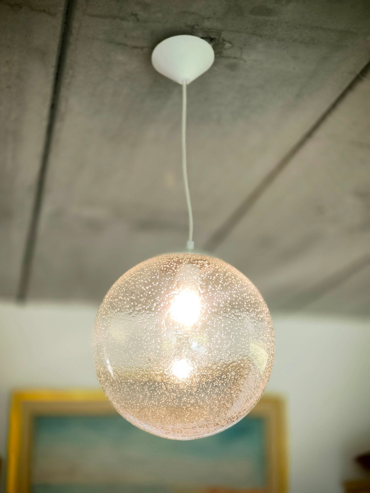 Lampe suspendue Glow by Aptum Lighting, Pays-Bas année 2000, Enlèvement ou Envoi, Verre