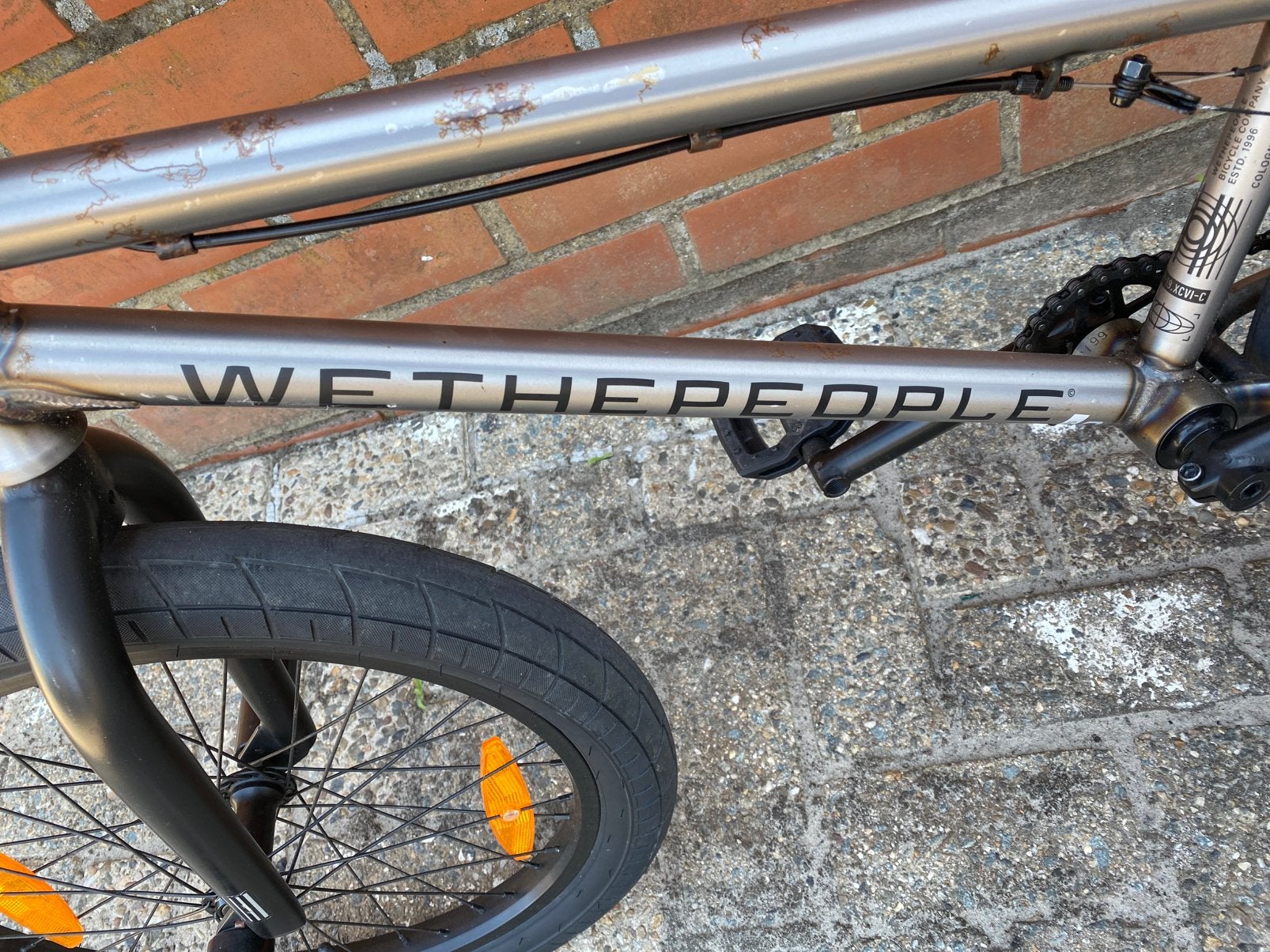 Bmx we the people 20 inch, Fietsen en Brommers, Ophalen, Gebruikt