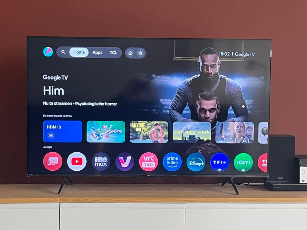 tv tcl, Ophalen, Zo goed als nieuw