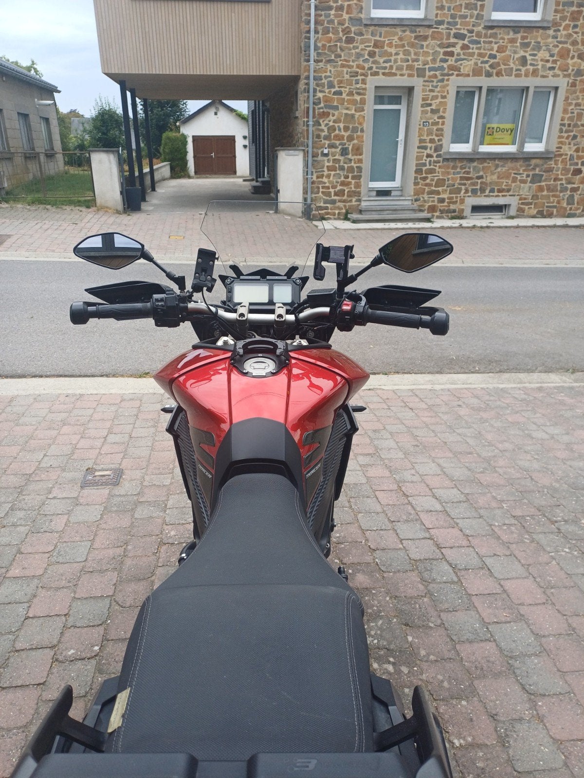 Yamaha MT09 Tracer ABS Rouge, ABS, Particulier, 3 cylindres, Manuelle