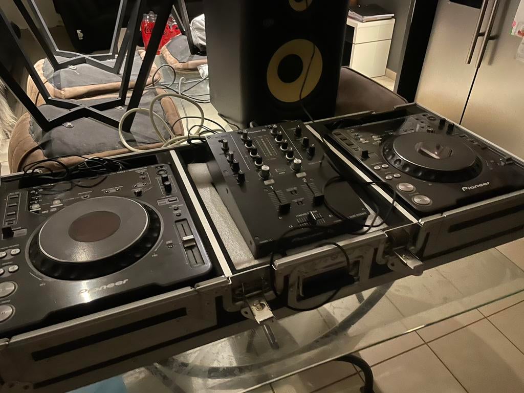 2 Cdj 1000 mk3 et 1 djm 250 mk2, Muziek en Instrumenten, Ophalen, Gebruikt