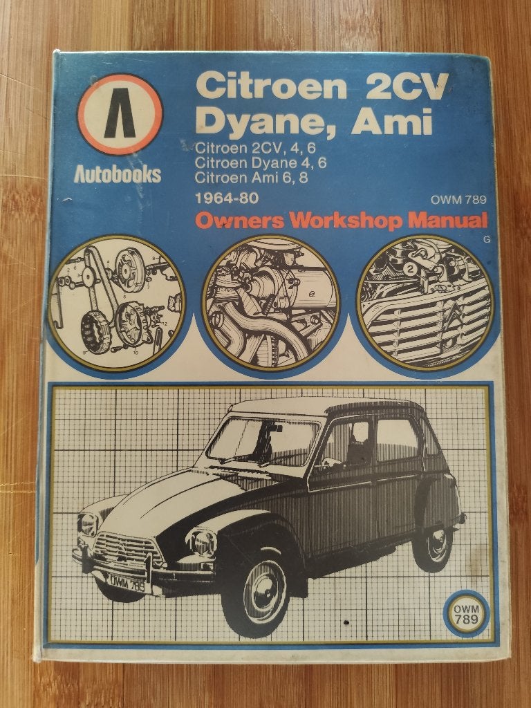 citroen 2CV/Dyane/Ami handleiding, Enlèvement