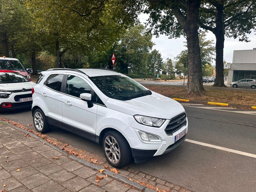 Ford Ecosport Manueel Benzine 2022 Leuke wagen!, Auto's, Ford, Stof, Euro 6, Ecosport, Wit