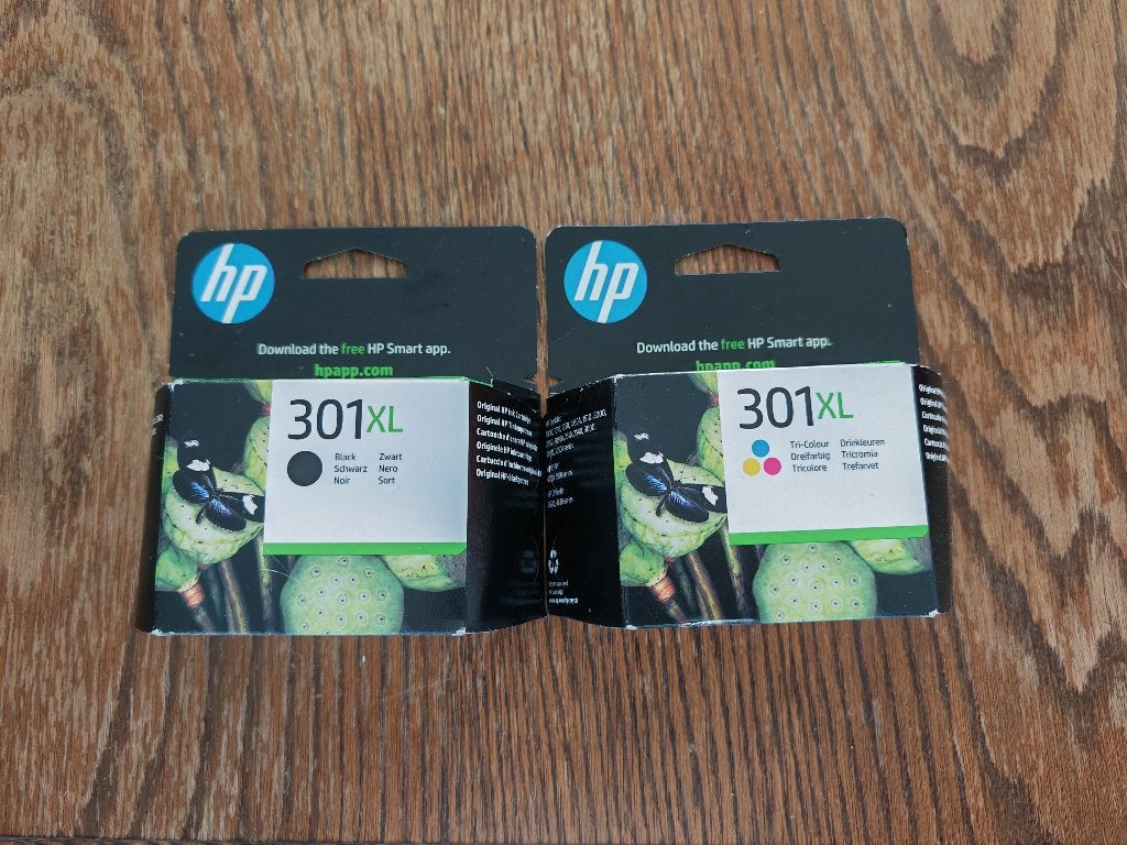 Lot de 2 cartouches HP 301XL, Computers en Software, Verzenden, Nieuw, Cartridge, Hp