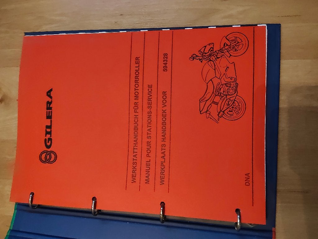 Piaggio catalogi en werkplaatshandboeken, Verzenden