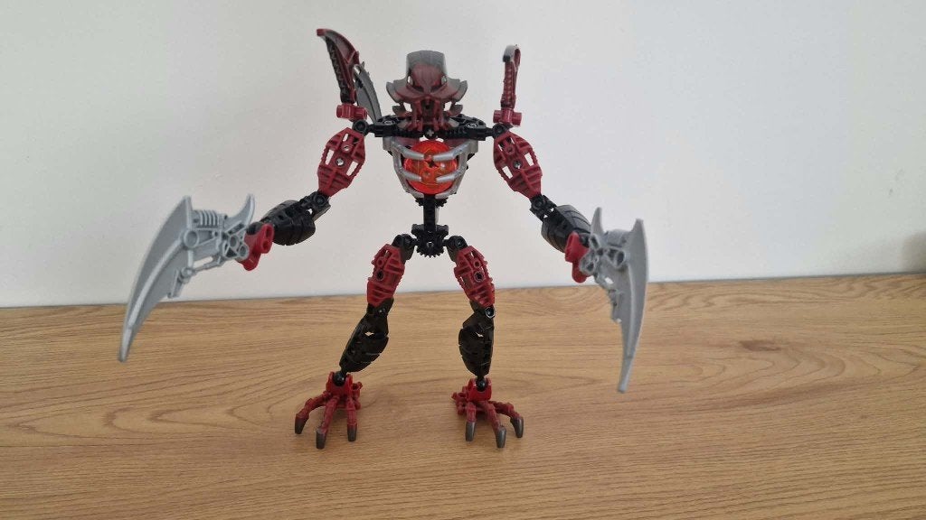 Lego Antroz 8691, Kinderen en Baby's, Gebruikt, Bionicle, Lego, Complete set