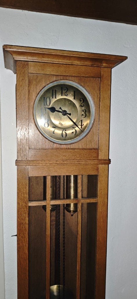 Antieke klok, Ophalen