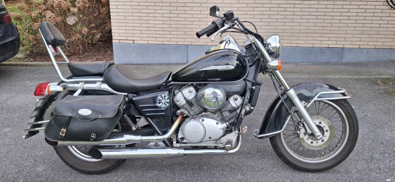 Honda shadow 125cc, Occasion, Chopper, 2 cylindres, Particulier