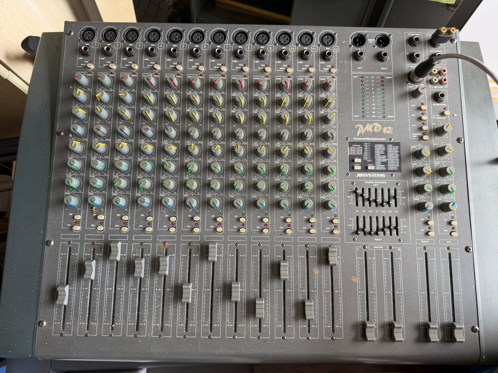 Mixeur JP systems PMD 12, Enlèvement, Comme neuf, 10 à 20 canaux