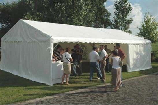 Te Huur Aluminium Tent 6x6m 6x9m, Ophalen, Zo goed als nieuw