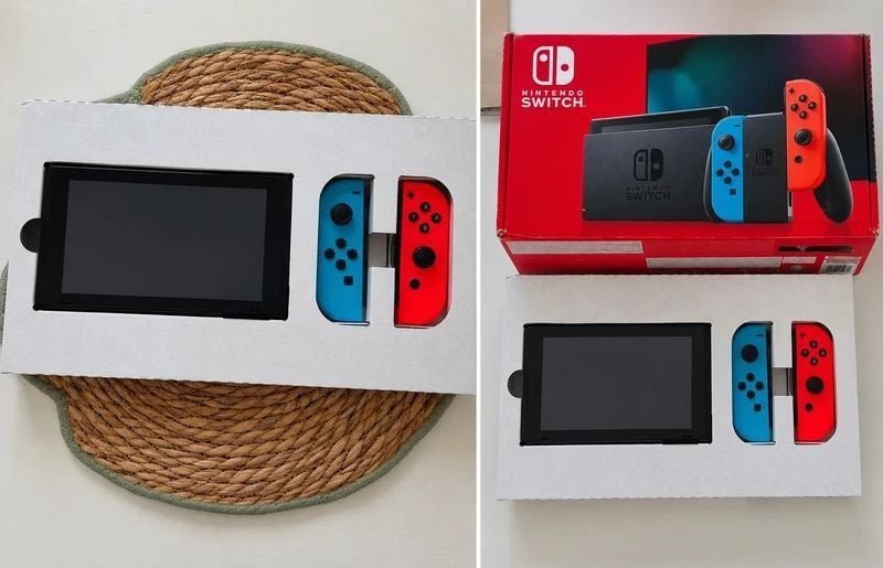 nintendo switch V2 console, Enlèvement ou Envoi, Comme neuf, Avec 2 manettes, Switch 2019 Upgrade