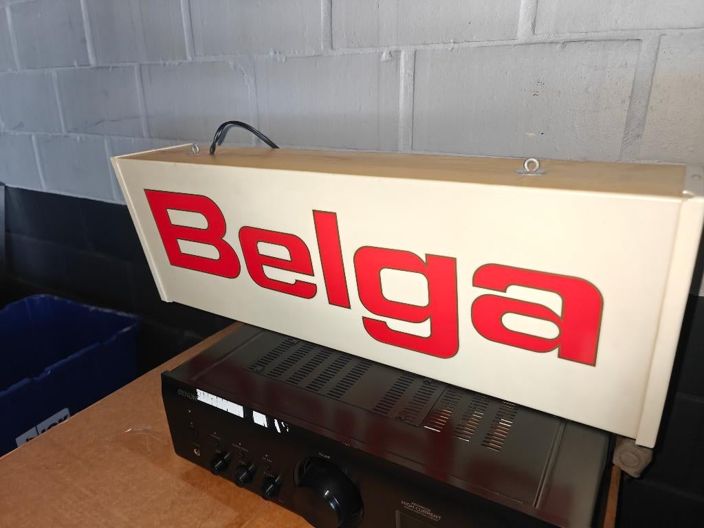 Publicité Belga, Enlèvement, Utilisé, Table lumineuse ou lampe (néon)