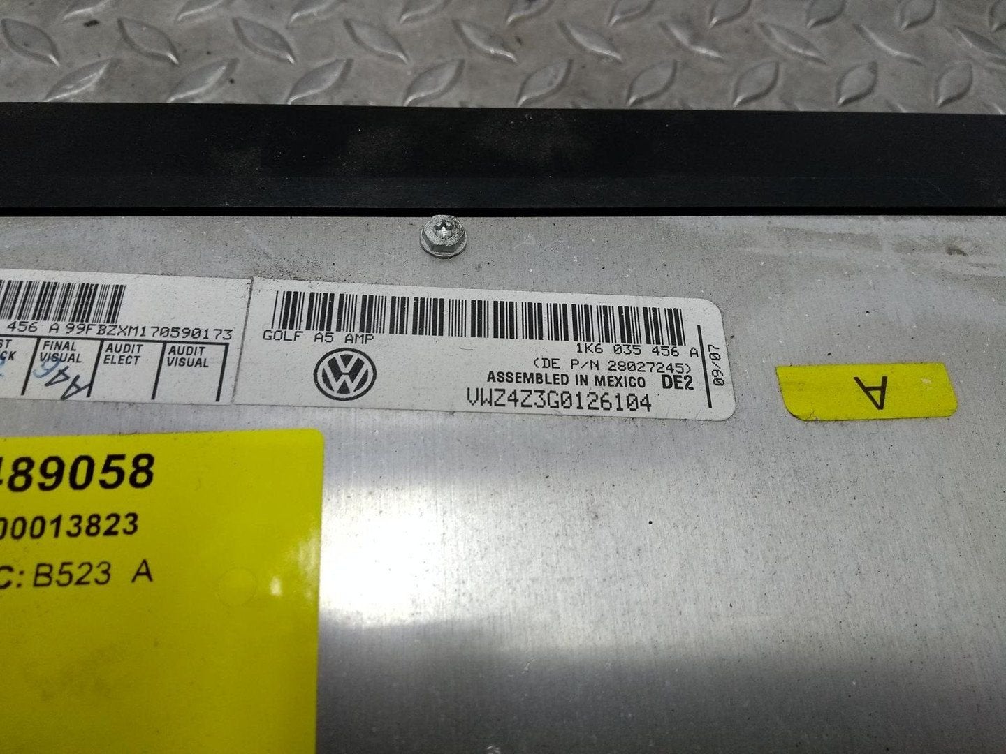 VOLKSWAGEN GOLF 2.0 TFSI GTI ED. 30 VERSTERKER UNIT AUDIO 1K, Auto-onderdelen, Ophalen of Verzenden, Gebruikt, ARN erkend